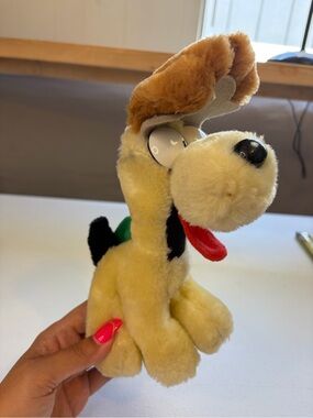 McDonald's 1978 Christmas Odie Dog Plush 9" Vintage Stuffyy Stuffed animal 80s